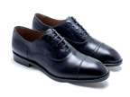 Crne muške glatke cipele Paolo Scafora